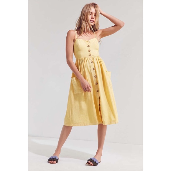 sundress with buttons